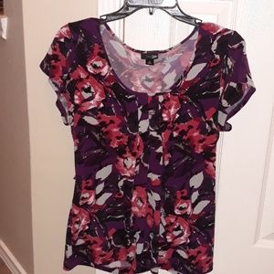 Multicolor floral blouse